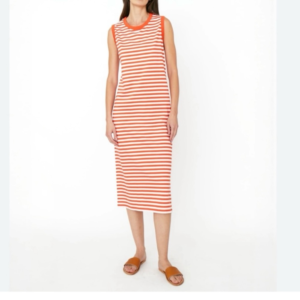 kule the tank dress in poppy & cream